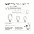 thumbnail image 5 of YEUOYEA 3 Pairs Small Huggie Hoop Earrings Set for Women, Hypoallergenic Silver Plated Hoops, Jewelry Gift, 5 of 6