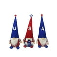 thumbnail image 2 of Sltwyw 3PCS Patriotic Gnome Figurines Set, Independence Day USA Flag Table Decor, Themed Collectibles for 4th of July Party Centerpieces & Outdoor Display, 2 of 6