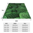 thumbnail image 3 of Susaid Natural Green Leaves Print Microfiber Cleaning Cloth, Multi-Functional Cleaning Towels, Highly Absorbent Cleaning Rags,Cleaning Cloths for Car Kitchen Home-80"x60", 3 of 7