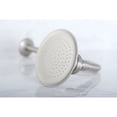 thumbnail image 2 of Kingston Brass P10SNCK Victorian 4-13/16-Inch Round Raindrop Brass Shower Head with 12-Inch Shower Arm Combo in Brushed Nickel, 2 of 6