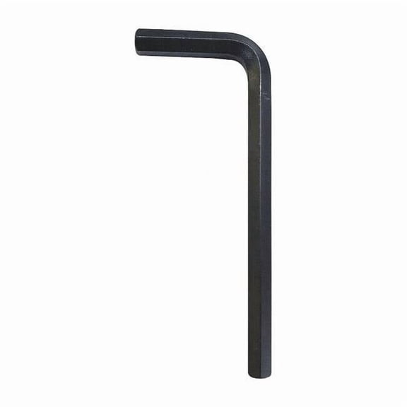 Metric Plain Hex Key Hex Key, 7 mm Tip Size, 3 5/64 in Long, 7 mm Short