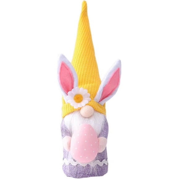 Of Easter Easter Rabbit In Prison With Easter Egg, 3pcs Of Easter Rabbit, Plush Of Easter Gnomes, Decor Of Easter Holidays For The Decoration Of The D