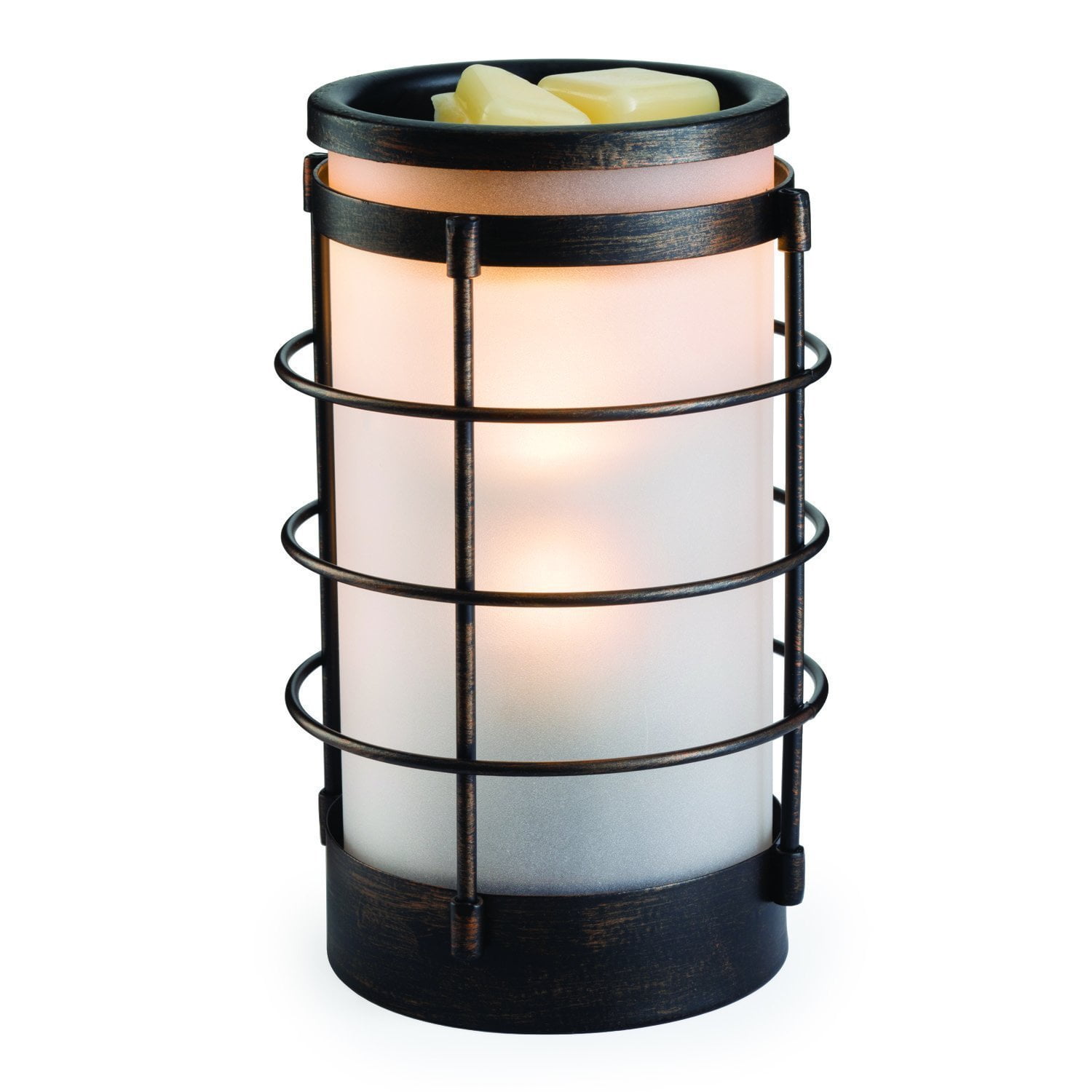Glass Illumination Fragrance Warmer Coastal Metal By Candle Warmers Etc Walmart Com Walmart Com