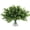 Green, variant on RECUTMS 8 Bundles Artificial Greenery Stems Fake Lucky Bamboo Leaves Faux Outdoor Plants UV Resistant Plastic Shrubs for Indoor Outdoor Decorations (Green)