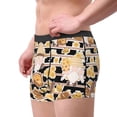 thumbnail image 4 of Balery Cute Bee Gnome Men's Boxer Briefs, Soft and Breathable Cotton Underwear with nylon Waistband-X-Large, 4 of 9