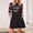 Black 2, variant on BLTIBY Christmas Sweatshirt Dress for Women 2024 Xmas Print Winter Fall Round Neck Soft Casual Long Sleeve Fashion Pullover Dresses Outfit with Pockets Trendy Black L
