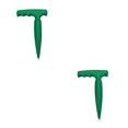 thumbnail image 1 of Advancent Soil Puncher T-shaped Plant Migration Sowing Nursery Seedling Cultivation Planting Portable Courtyard Bonsai Tools Hand Verde 2piezas Advancent CBP206974, 1 of 6