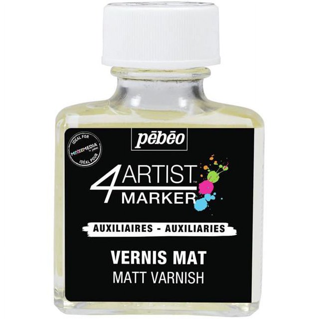 Pebeo PE580721 75 ml 4 Marqueur de Vernis Mat pour Artiste
