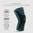 thumbnail image 3 of Sports Silicone Full Knee Sleeve Brace Strap Patella Medial Compression Protection Sport Pads for Arthritis Knee Relief Workout, 3 of 5