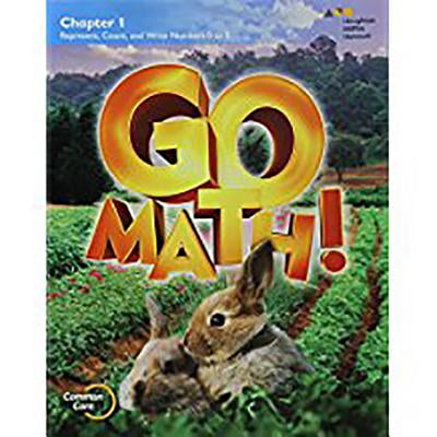 Go Math!, 2015 Go Math! Multi-Volume Student Edition Bundle Grade K 9780544390119 0544390113 - New