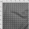 thumbnail image 3 of oneOone Rayon Black Fabric Writing Font Craft Projects Decor Fabric Printed By The Yard 56 Inch Wide, 3 of 5