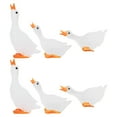 thumbnail image 3 of 6 mini cisnes de resina, figuras luminosas de ganso en miniatura para macetas, adornos de bonsái, 3 of 5