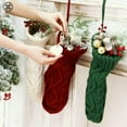 thumbnail image 4 of Luxtrada Christmas Stockings 18.1" Large Size Xmas Stockings Decorations,Knit Christmas Stockings,Large Christmas Stocking Knit Sock Santa Candy Gift Bags Xmas Tree Hanging Decor, 4 of 10