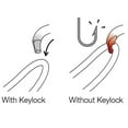 thumbnail image 3 of Mosquetón PETZL OXAN Screw-Lock de acero ovalado negro, 3 of 4