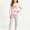D, variant on ZOYOEN Toddler Girls Outfits Set- Long Sleeve Soft Cotton Cute Casual T Shirts and Pants Kids Fall Winter Clothes Pink Size 2-6 T
