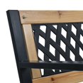 thumbnail image 5 of vidaXL Banc de Jardin 120 cm Bois, 5 of 5