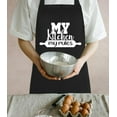 thumbnail image 3 of Funny Aprons for Women with Pockets, Cute Cooking Baking Kitchen Aprons for Mom Chef, Gifts for Birthday Christmas, 3 of 6