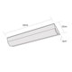 thumbnail image 4 of Estévez Luminaria LED Lineal BASE LIGHT CCT para Sobreponer en Techo Interconectable con Cambio de Color, Protección IP20, 4 of 8