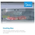 thumbnail image 4 of Refrigerador Automático Midea Top Mount Silver 10 Pies, 4 of 6