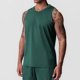 thumbnail image 1 of pstuiky Camisetas sin mangas para hombre, Camiseta de secado rápido de malla de color liso con cuello en V para hombre Chaleco para hombre s, 1 of 7