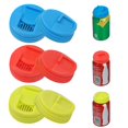 thumbnail image 1 of Paquete de 6 tapas para latas de refresco, a prueba de fugas, tipo prensa, antisalpicaduras, reutilizables, para agua carbonatada., 1 of 5