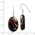 thumbnail image 2 of 925 Sterling Silver Carnelian Earrings; for Adults and Teens; for Women and Men, 2 of 2