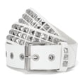 thumbnail image 1 of Studded Belt Leather Metal Punk Rock Studded Belt Punk Leather Belt, 1 of 4