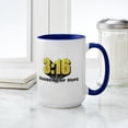 thumbnail image 4 of CafePress - Numbers Of Hope John 3:16 Large Mug - 15 oz Ceramic Large White Novelty Mug, 4 of 4