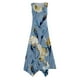 thumbnail image 3 of WILLBEST Vestidos de Lino para Mujer, Vestido Informal de Verano con Estampado Floral, sin Mangas, con Dobladillo de Pañuelo, Maxivestido sin Mangas con Bolsillos, Vestido de Playa Chica, 3 of 3