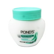 PONDS Cold Cream, Skin Care Facial Cleanser for All Skin Types, Deep Moisturizing Face Wash & Make -Up Remover, 9.5 oz