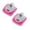 Pink, variant on ZFSBZBS 3Pcs Vegetable Brush Potato Scrubber Brush Silicone Hard and Soft Side Fruit Cleaning Tools for Delicate or Tough-Skinned Vegetables,Multicolor