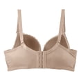 thumbnail image 7 of WAYUTE Bras for Women Plus Size Full Figure Lace Underwire Push up Lift Support Comfortable Everyday Solid Color T Shirt Bra, 7 of 7