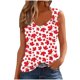 thumbnail image 2 of Puntoco Tops de cuello cuadrado, camisetas sin mangas para mujer, camisetas de verano, blusas holgadas informales sin mangas con cuello redondo, 2 of 4