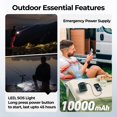 thumbnail image 3 of Ventilador portátil AMACOOL 10000mAh 40H 5 velocidades Luz LED, 3 of 7