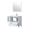 thumbnail image 4 of Lexora Home Volez 36" Single Vanity in White, 4 of 8