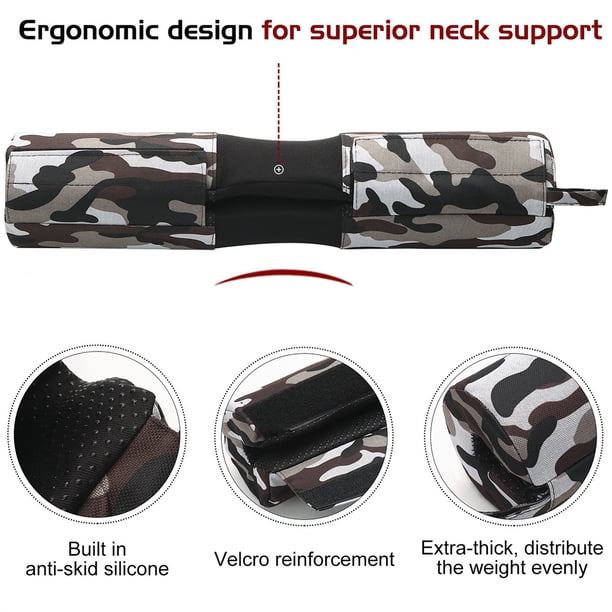 Barbell Pad Protector Cuello Hombro Antideslizante Accesorios de fitness (Verde militar B) Likrtyny Para Estrenar
