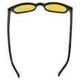 thumbnail image 4 of The Original KD’s Biker Shades Sunglasses by PCSUN – Black Frame with Yellow Lenses – Stylish + Functional Rider Eyewear, 4 of 8