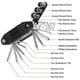 thumbnail image 5 of 2025 Grundig 16 in 1 Portable Bike Repair Multi Tool Compact Folding Bicycle Maintenance Kit for Road Mountain and BMX Bikes, 5 of 5