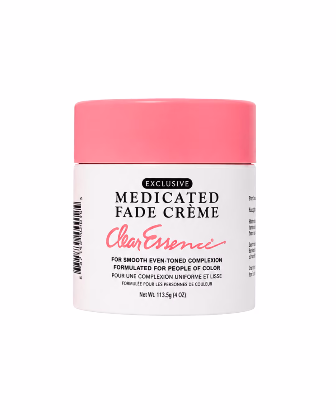 Clear Essence Exclusive Fade Creme cream Original 4oz/113.5g