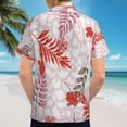 thumbnail image 6 of High Quality Hawaiian Shirts for Men Short Sleeve Aloha Beach Shirt Floral Summer Casual Button Down Shirts Blouses 7BSSTZ, 6 of 7