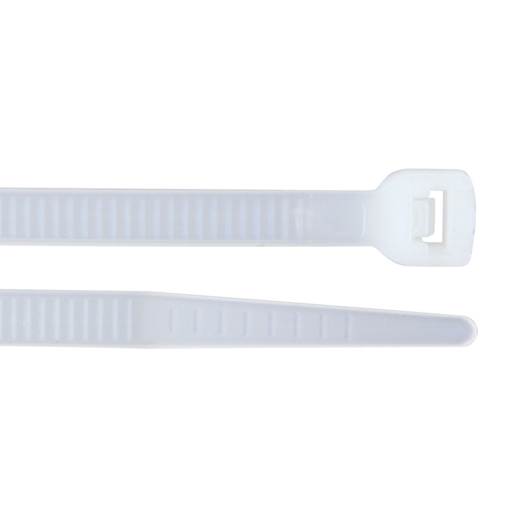 Construct Pro™ 11” Self-Locking Nylon Cable Ties (100 Pack, Color: Clear)