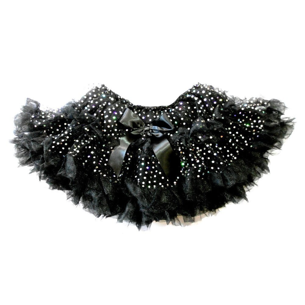 black sparkle tutu skirt