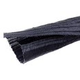 thumbnail image 1 of Expandable Cable Sleeve Self Closed PET Braided Management Auto Line Overlaps Flexible Loom Split Pipe Tube Wire Wrap Organizer, 1 of 5