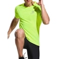 thumbnail image 4 of Power Rich Mens Workout Shirts Dri-FIT Short Sleeve Athletic T-Shirt, XL, 4 of 7