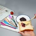 thumbnail image 5 of TNOBHG Stainless Steel Spatula Butter Spatula Stainless Steel Cheese Cutter Rust-proof Bread Jam Cream Spreader Kitchen Gadget for Home Durable Butter, 5 of 8