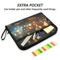 thumbnail image 2 of DIXRUYEE Organ Folders Expanding Folder with Color Label 13 Pocket Tree with Hanging Lanterns Evening Printed, 2 of 7