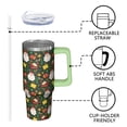 thumbnail image 3 of 30oz Christmas Tree Tumbler with Straw Lid Double Wall Stainless Steel Cup Gifts for Women Men Holiday, 3 of 5