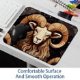 thumbnail image 6 of Aries Constellation Gaming Mouse Pad, Desk Mat, 8.3x9.8 Inch, Non-Slip Rubber Bottom, Printed, Suitable for Office and Gaming, 6 of 6