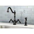 thumbnail image 2 of Kingston Brass KS1235ALBS 8-Inch Kitchen Faucet, Oil Rubbed Bronze, 2 of 3