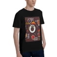 thumbnail image 2 of Bingfone A Cup Of Black Coffee On A Saucer Men'S Loose Fit Short-Sleeve Pocket T-Shirt, 2 of 7